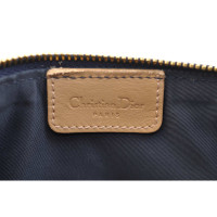 Christian Dior Saddle Bag Canvas in Blue