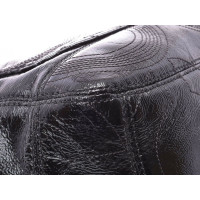 Coach Handbag Patent leather in Black