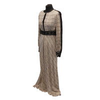 Temperley London Kleid aus Baumwolle in Grau