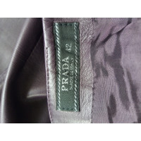 Prada Skirt Leather in Violet