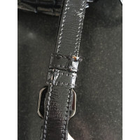 Burberry Prorsum Handbag Patent leather in Black