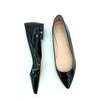 J. Crew Slippers/Ballerinas Patent leather in Black