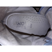 Liu Jo Sneaker in Pelle in Argenteo