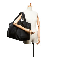 Prada Travel bag Cotton in Black
