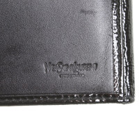 Yves Saint Laurent Geldbörse aus Lackleder