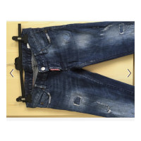 Dsquared2 Trousers Cotton in Blue