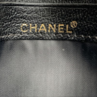 Chanel Tasje/Portemonnee Leer in Zwart