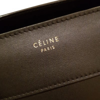 Céline Luggage Mini en Cuir en Noir