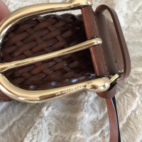 Michael Kors Riem Leer in Bruin