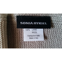 Sonia Rykiel Schal/Tuch aus Wolle in Beige