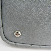Chanel Tote Bag aus Leder in Grau