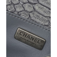 Chanel Flap Bag en Cuir en Gris
