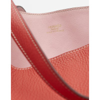 Hermès Shopper Leather in Red