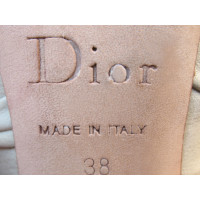 Christian Dior Pumps/Peeptoes aus Leder in Beige