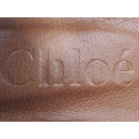 Chloé Pumps/Peeptoes aus Leder in Beige