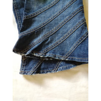 Armani Jeans Gonna in Cotone in Blu