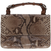 Marni Handtasche aus Leder in Grau