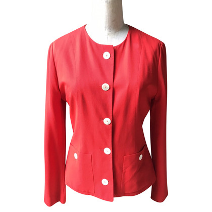 Aspesi Jacket/Coat Silk in Red