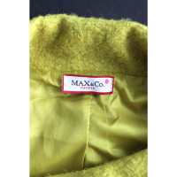 Max & Co Jacke/Mantel aus Wolle in Gelb