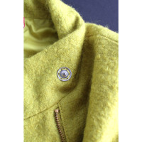 Max & Co Jacket/Coat Wool in Yellow