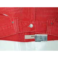 Levi's Jeans in Cotone in Rosso