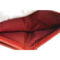 Christian Dior Sac à main/Portefeuille en Cuir en Rouge