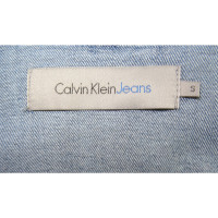 Calvin Klein Jas/Mantel Denim in Blauw