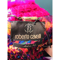 Roberto Cavalli Veste/Manteau en Fourrure en Rose/pink
