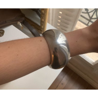 Alexander McQueen Bracelet/Wristband Silvered in Silvery