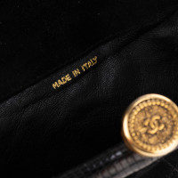 Chanel Shoulder bag Suede in Black