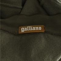 John Galliano Pull en vert olive