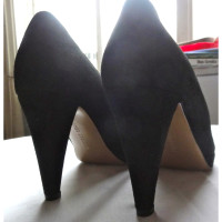 Walter Steiger Pumps/Peeptoes en Daim en Noir