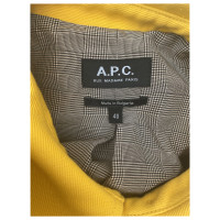 A.P.C. Veste/Manteau en Coton en Jaune