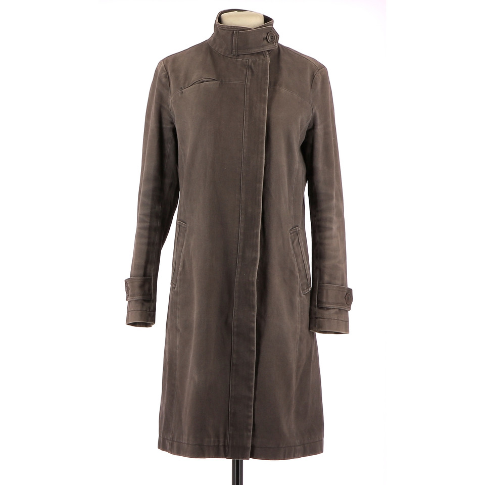 Comptoir Des Cotonniers Jacket/Coat Cotton in Brown