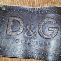 Dolce & Gabbana Veste/Manteau en Ocre
