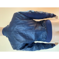 Arma Giacca/Cappotto in Pelle in Blu