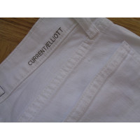 Current Elliott Jeans aus Baumwolle in Weiß