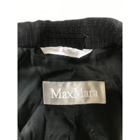 Max Mara Blazer en Viscose en Noir