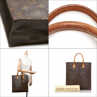 Louis Vuitton Sac Plat en Toile en Marron