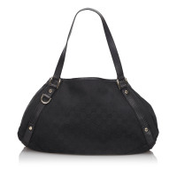 Gucci Tote bag in Tela in Nero