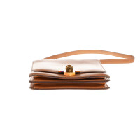 Hermès Handbag Leather in Gold