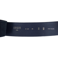 Christian Lacroix Belt Leather in Black