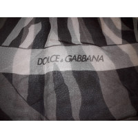 Dolce & Gabbana Scarf/Shawl Silk in Cream