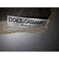 Dolce & Gabbana Sjaal Zijde in Crème