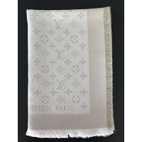 Louis Vuitton Monogram Tuch Zijde in Wit
