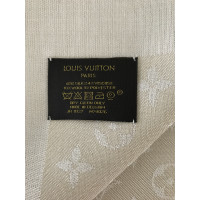 Louis Vuitton Monogram Tuch Zijde in Wit