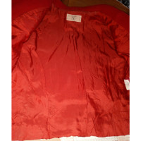 Valentino Garavani Jacket/Coat Wool in Red