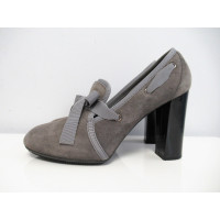 Hogan Pumps/Peeptoes en Daim en Gris