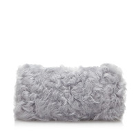 Miu Miu Shoulder bag Fur in Grey