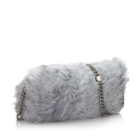 Miu Miu Shoulder bag Fur in Grey